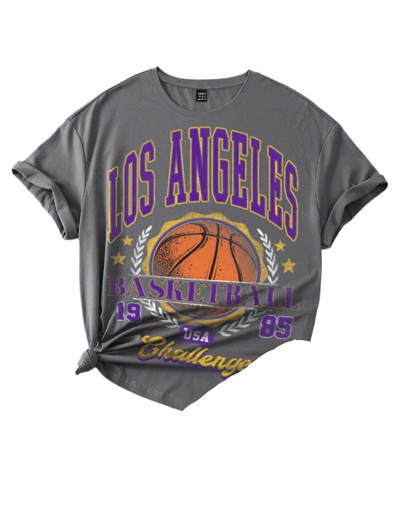 LA Basketball 1985 Graphic T-Shirt